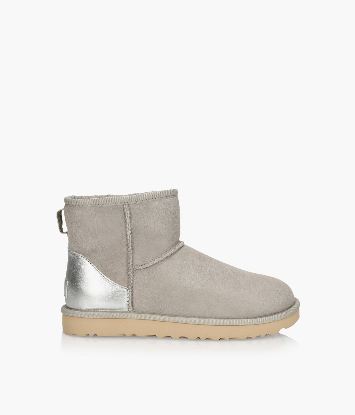 ugg boots mini metallic