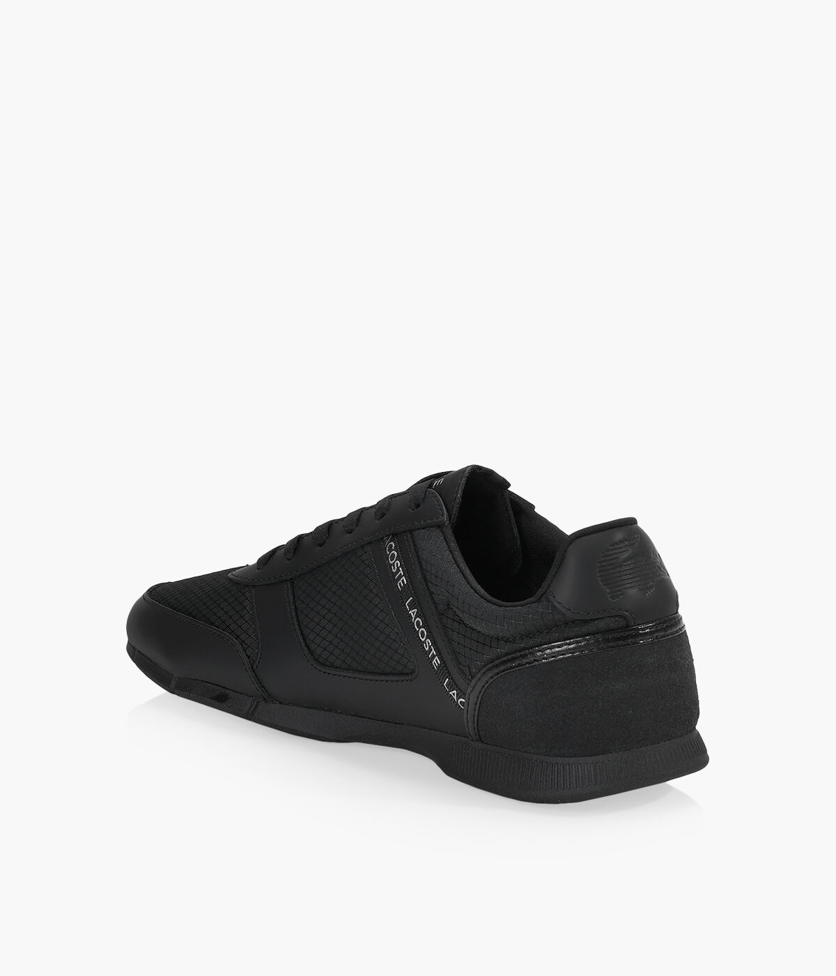 Lacoste mens menerva cheap trainers black