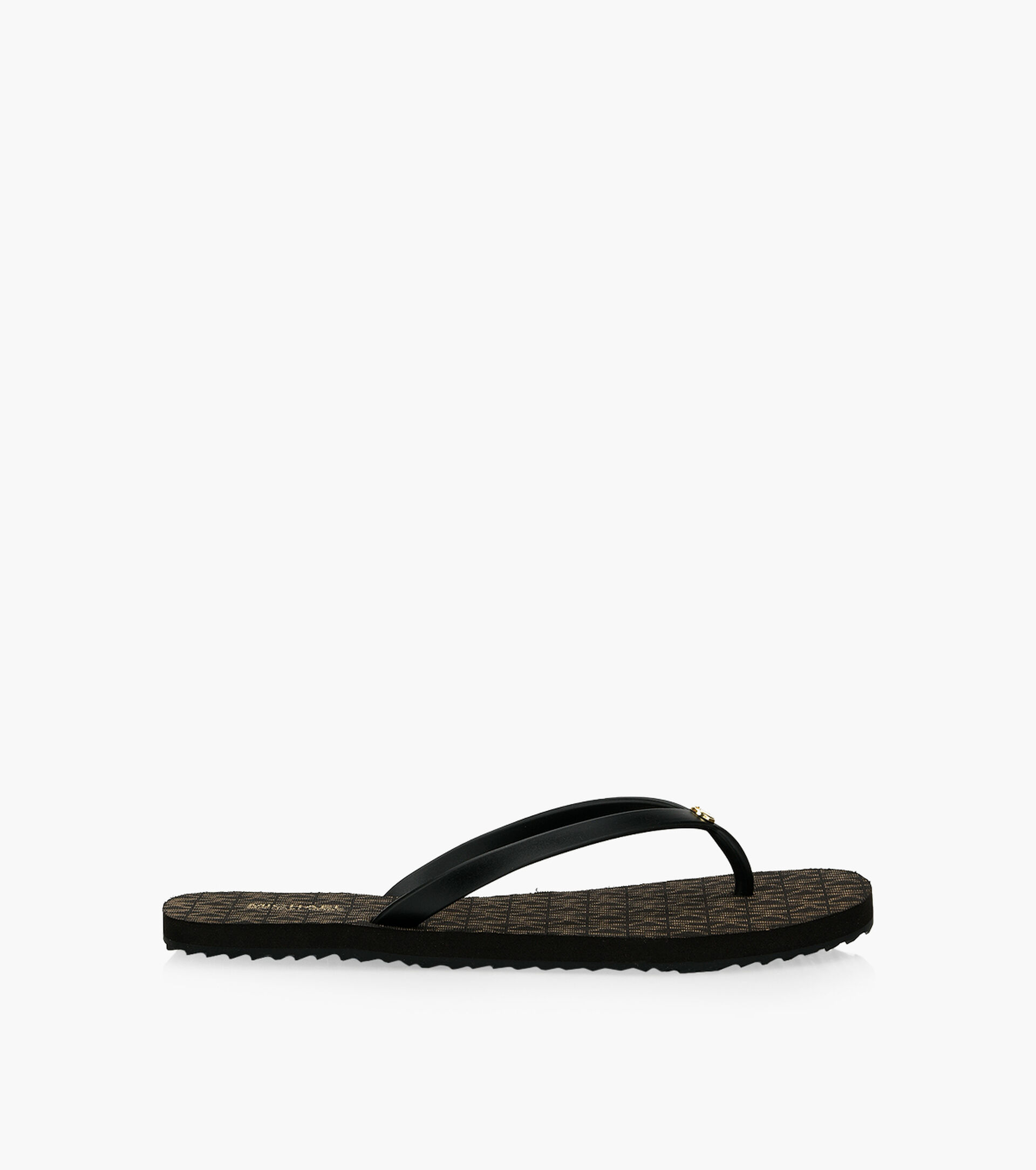 MICHAEL MICHAEL KORS JINX FLIP FLOP - Black Rubber