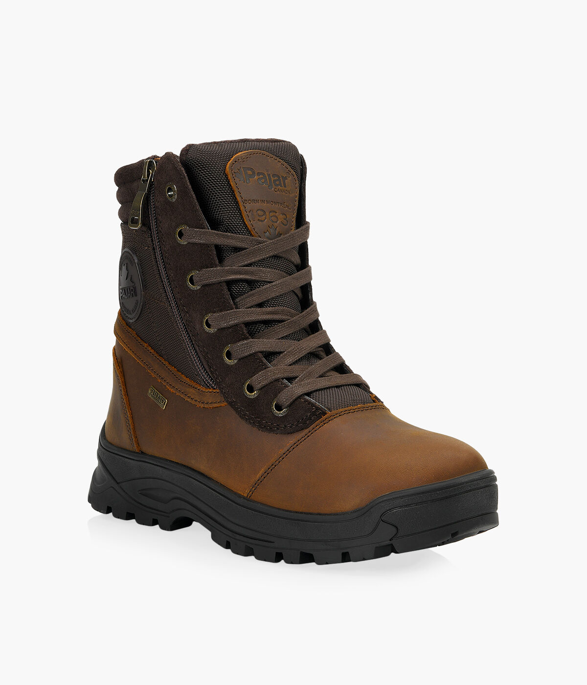PAJAR TROOPER ICEGRIP Leather Browns Shoes