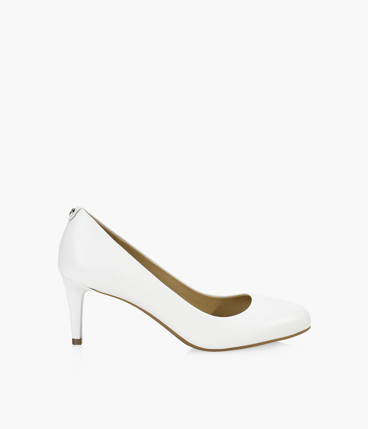 Michael kors high heels on sale white