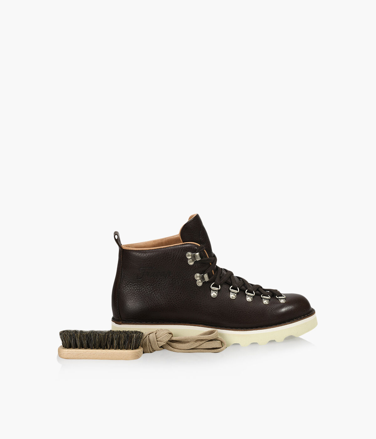 FRACAP M120 ROE Brown Leather Browns Shoes