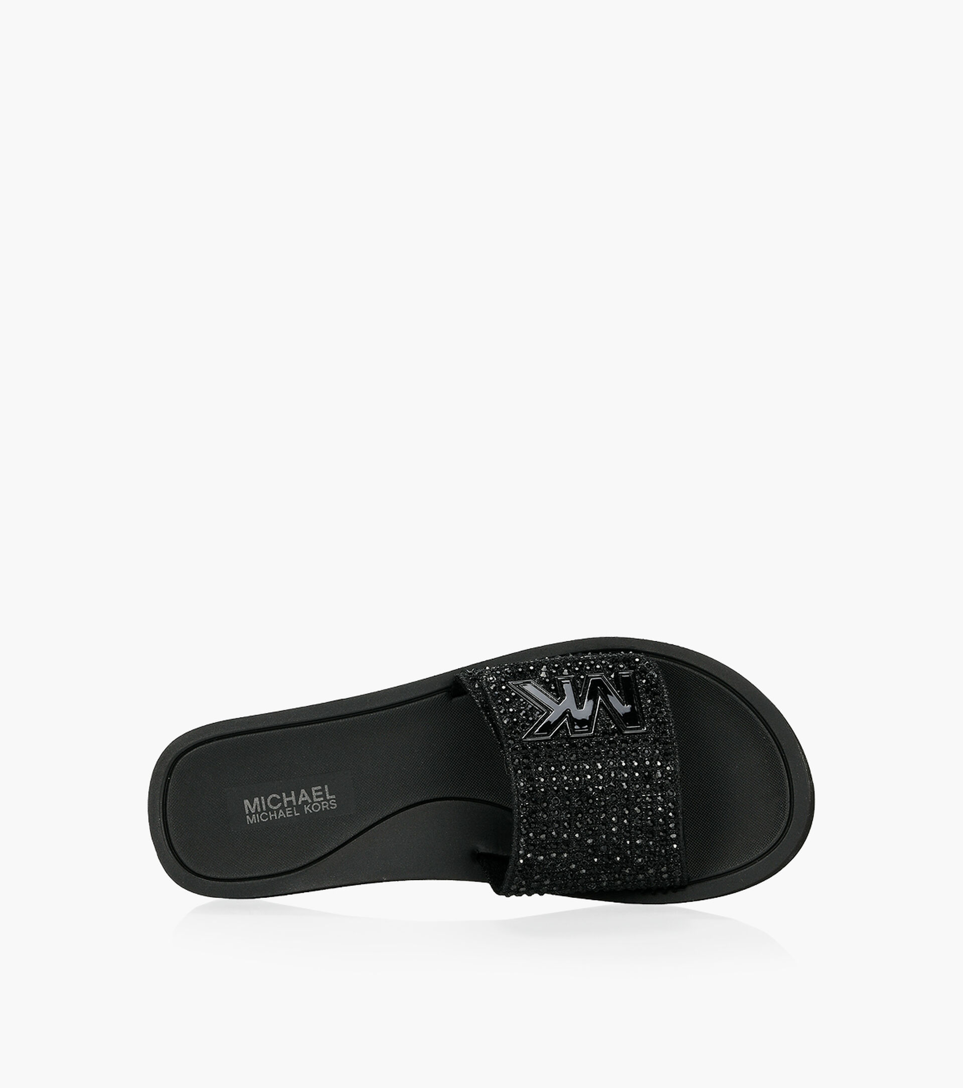 MICHAEL MICHAEL KORS MK PLATFORM SLIDE - Synthetic | Browns Shoes