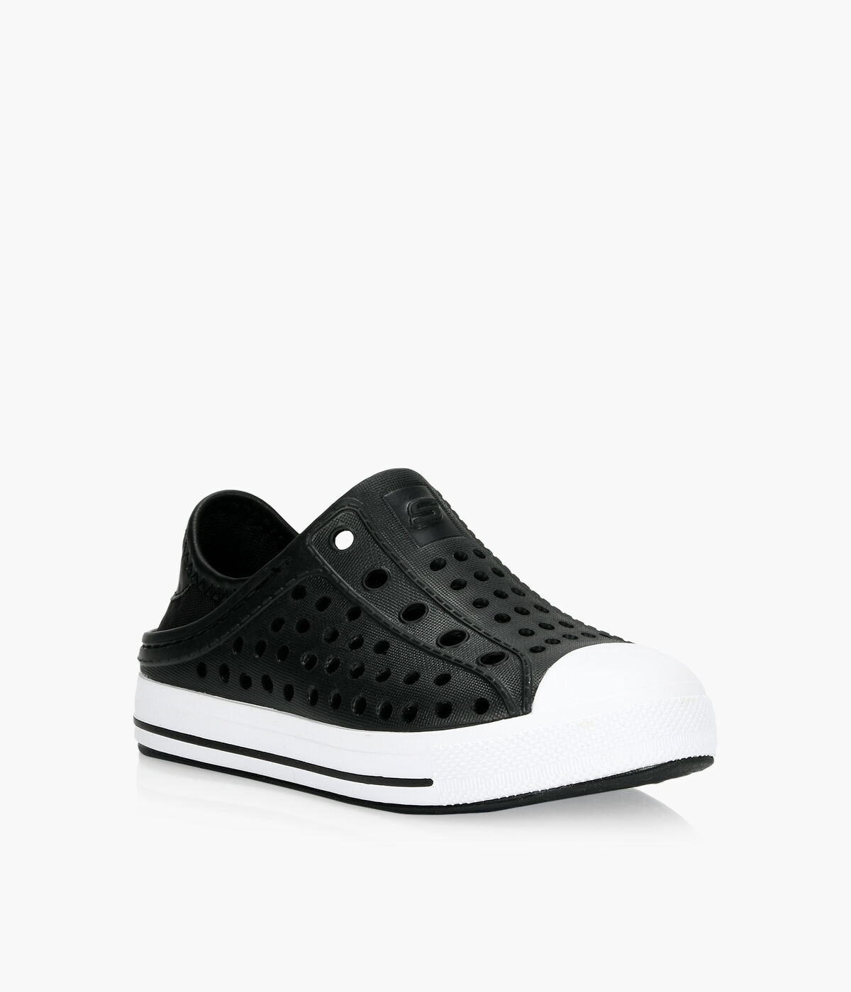SKECHERS FOAMIES GUZMAN STEPS AQUA SURGE Black Browns Shoes