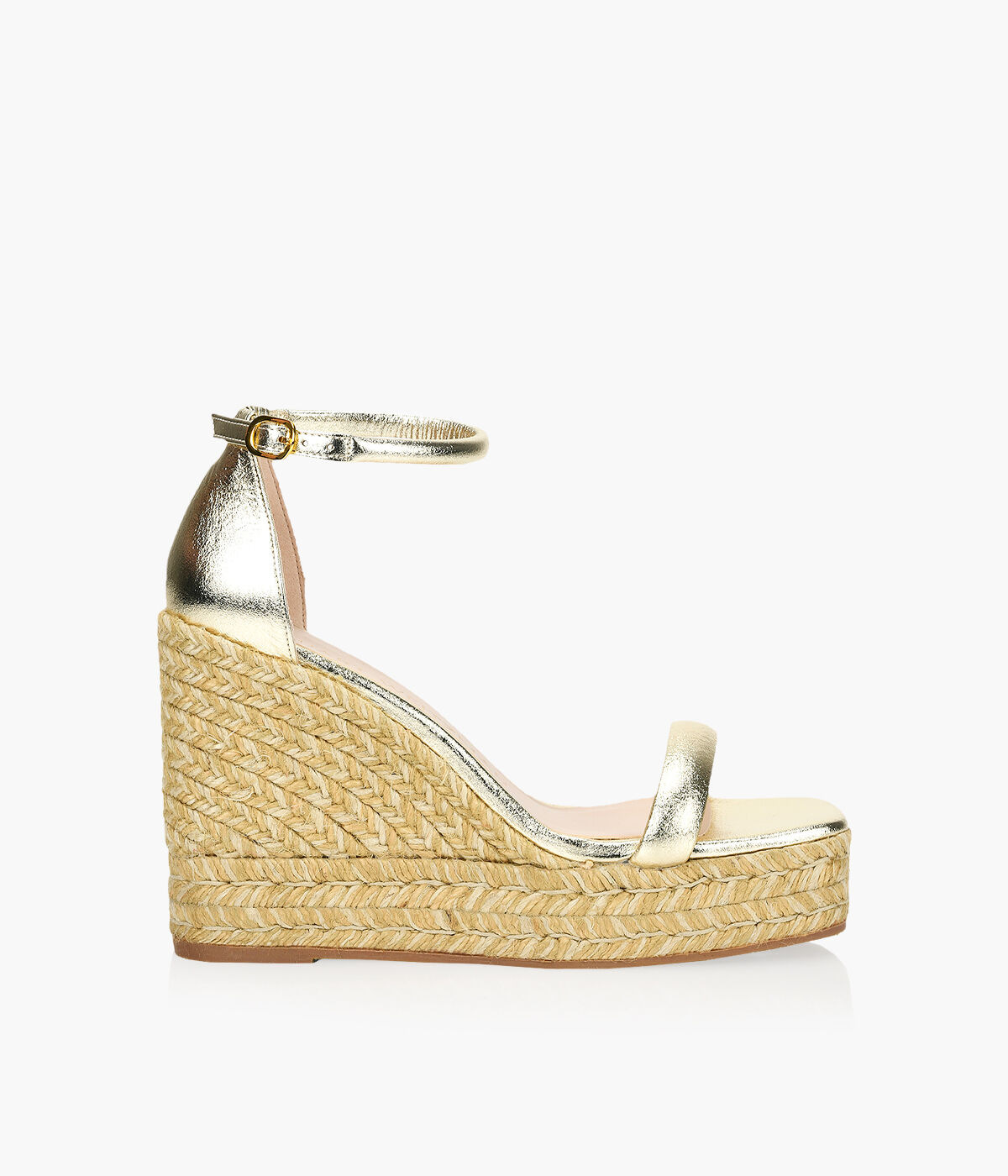 STUART WEITZMAN NUDIST ESPADRILLE WEDGE