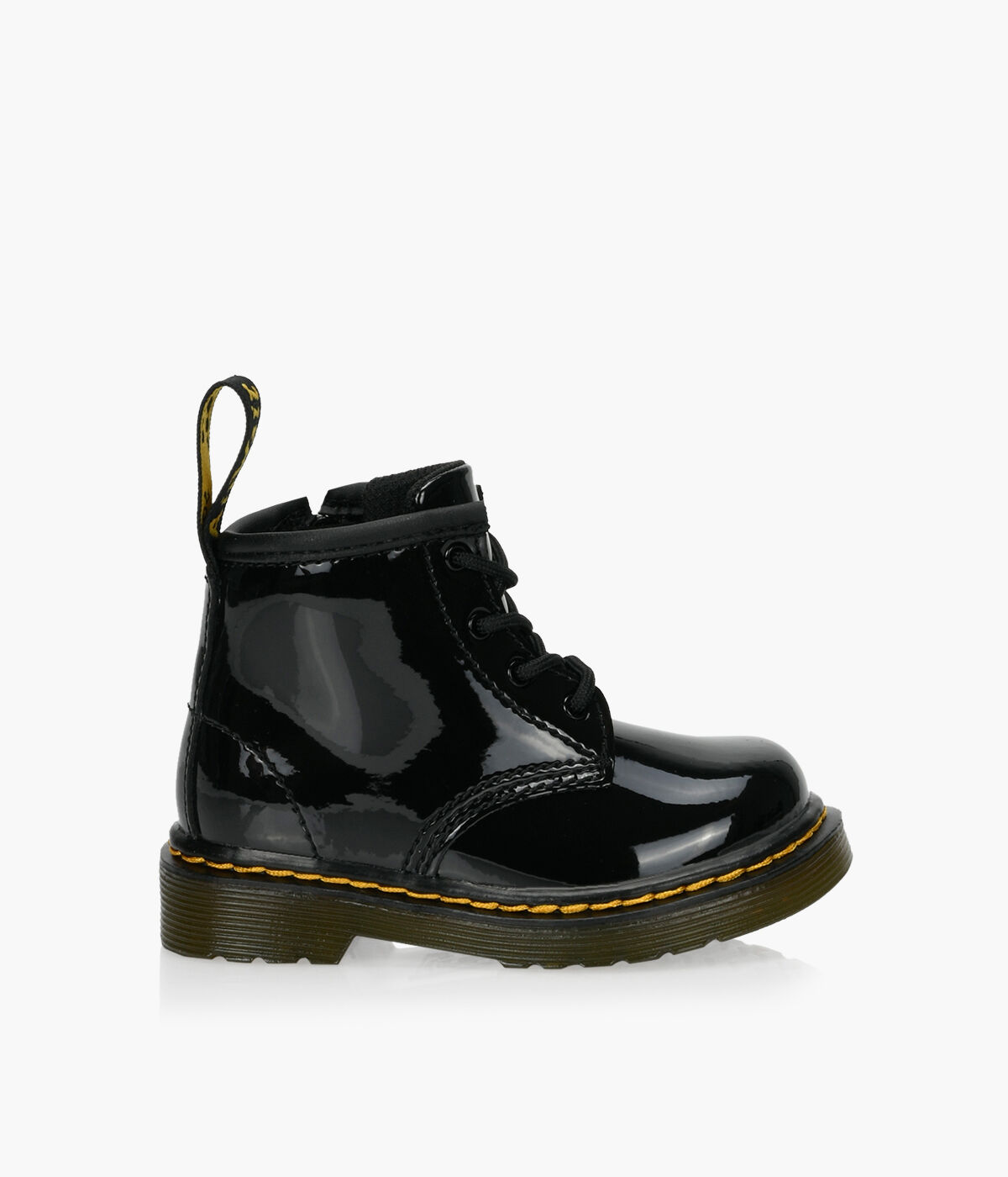 Dr martens black shiny boots store