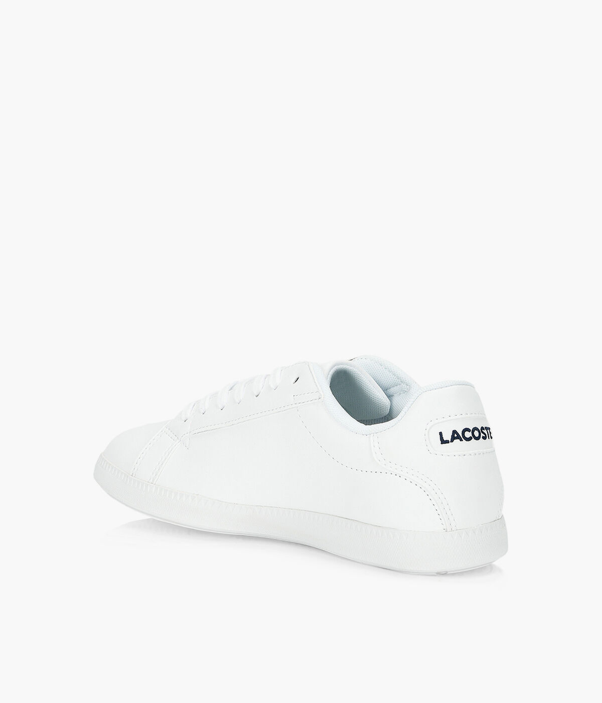 LACOSTE GRADUATE BL 1 White Leather Browns Shoes