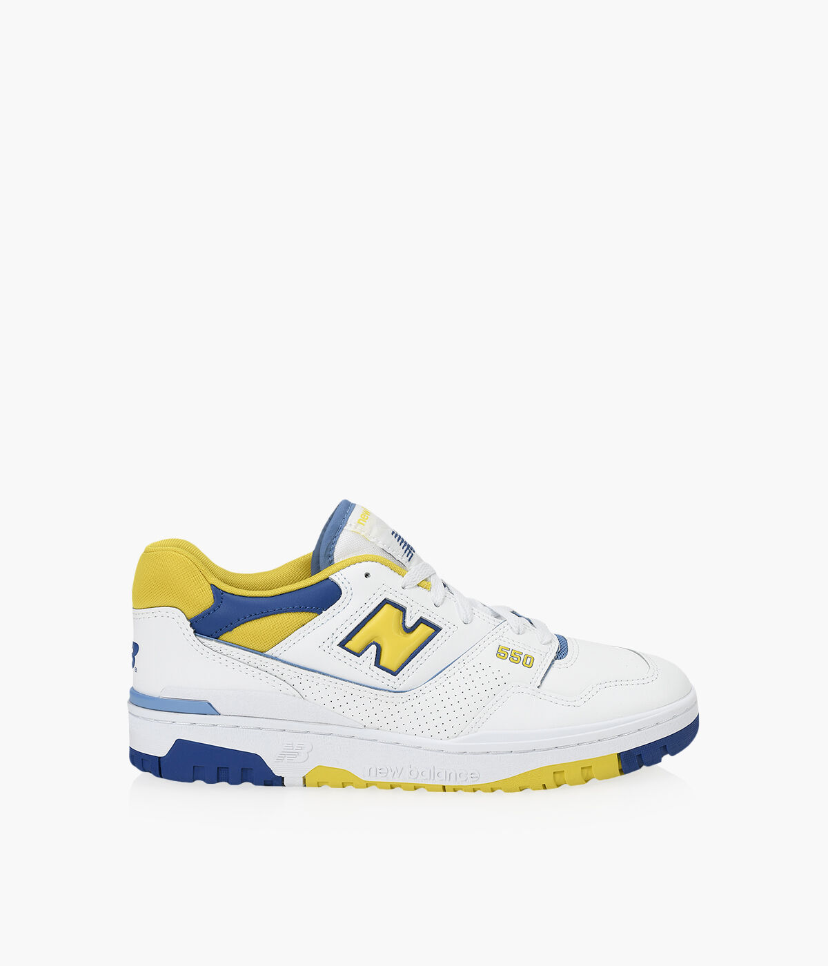 New balance cuir blanc store
