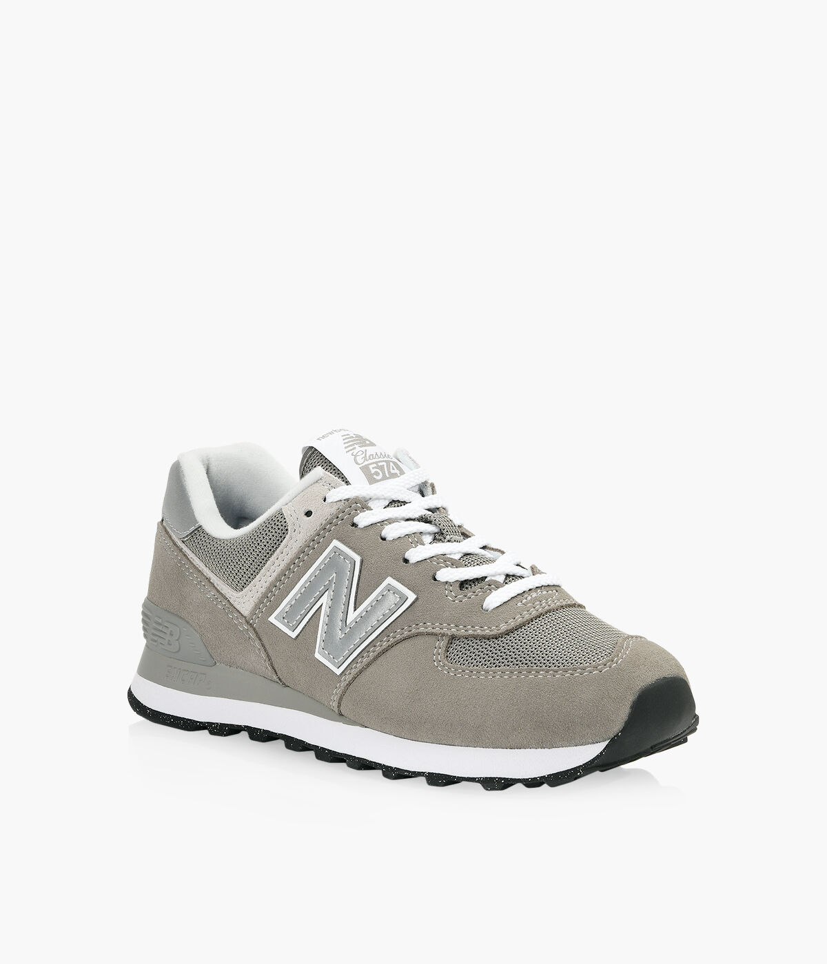 NEW BALANCE 574 Grey Fabric Browns Shoes