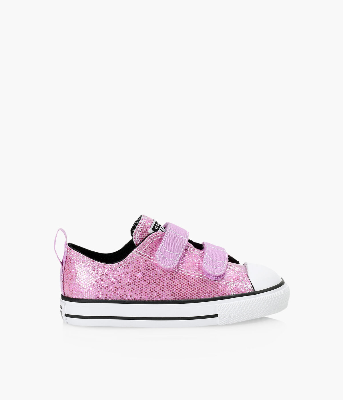 Converse cheap glitter velcro
