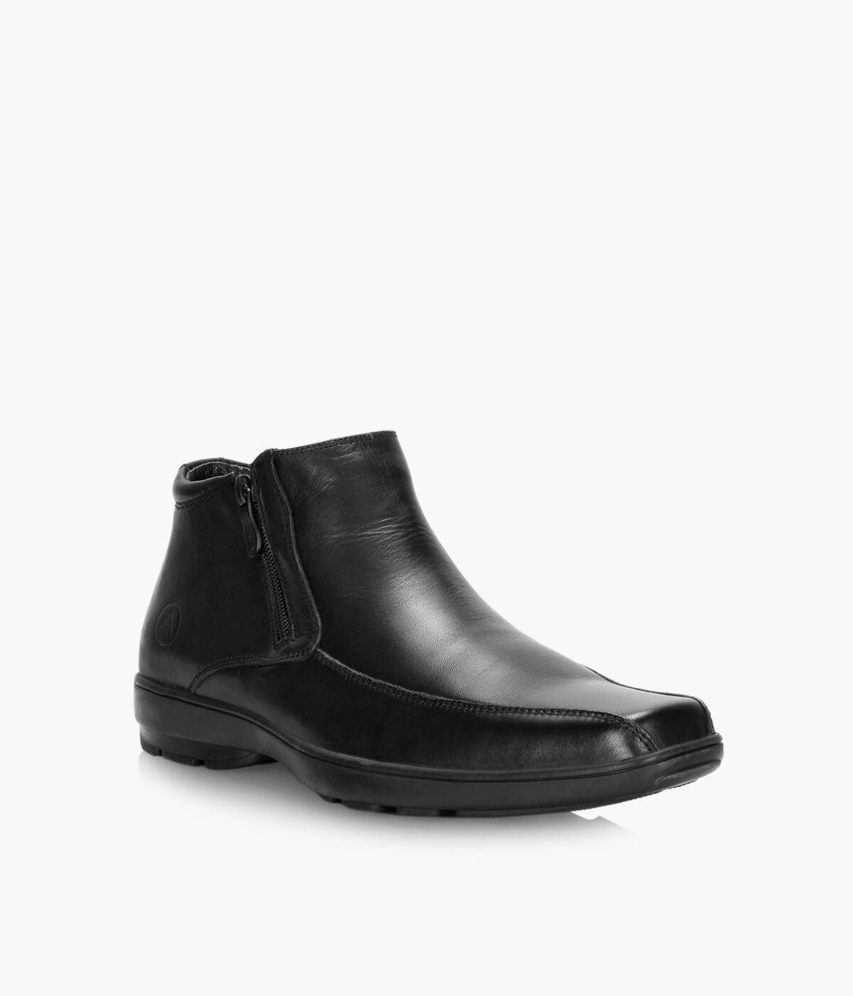 ARTICA BUCKTHORN Black Leather Browns Shoes