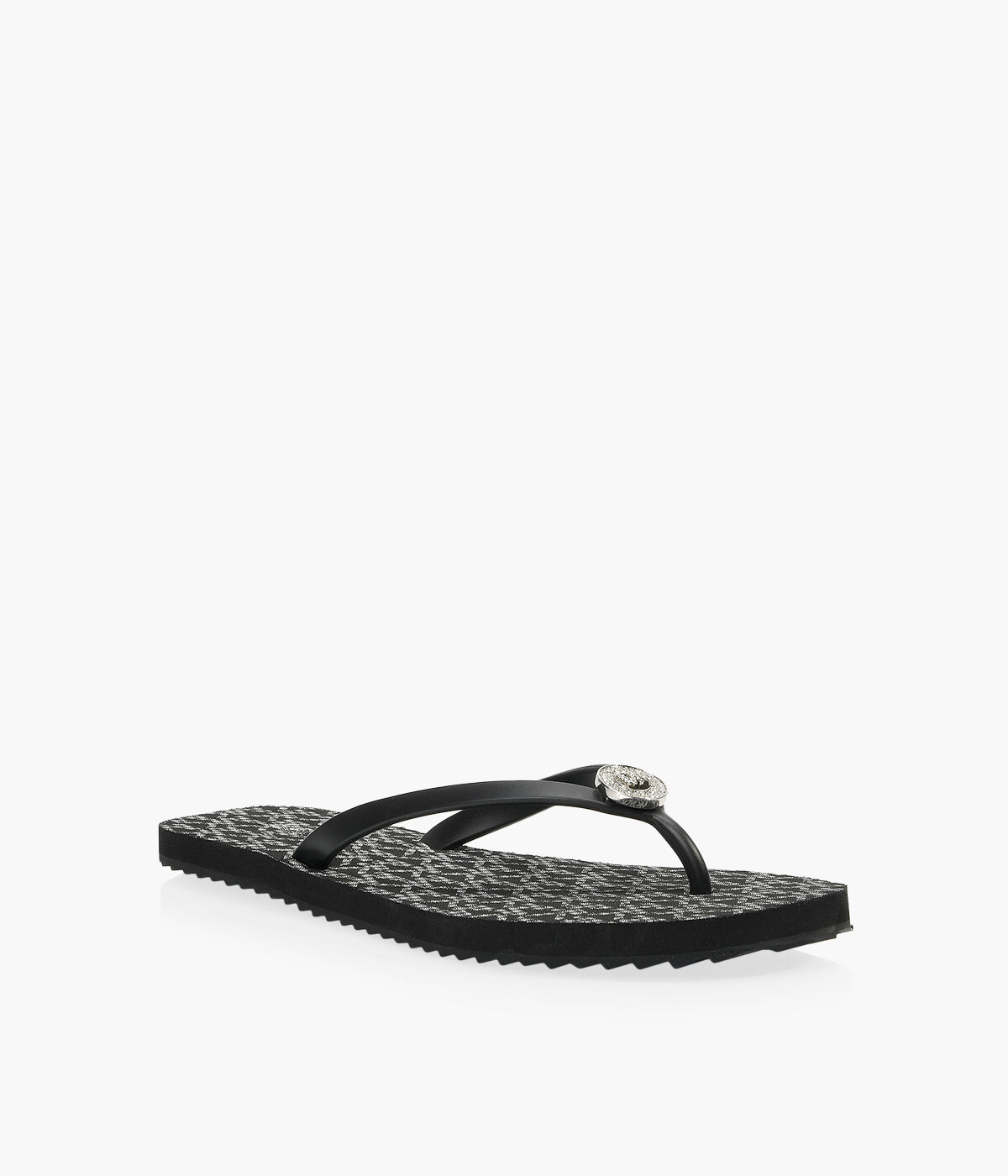 MICHAEL MICHAEL KORS JINX FLIP FLOP Black Browns Shoes