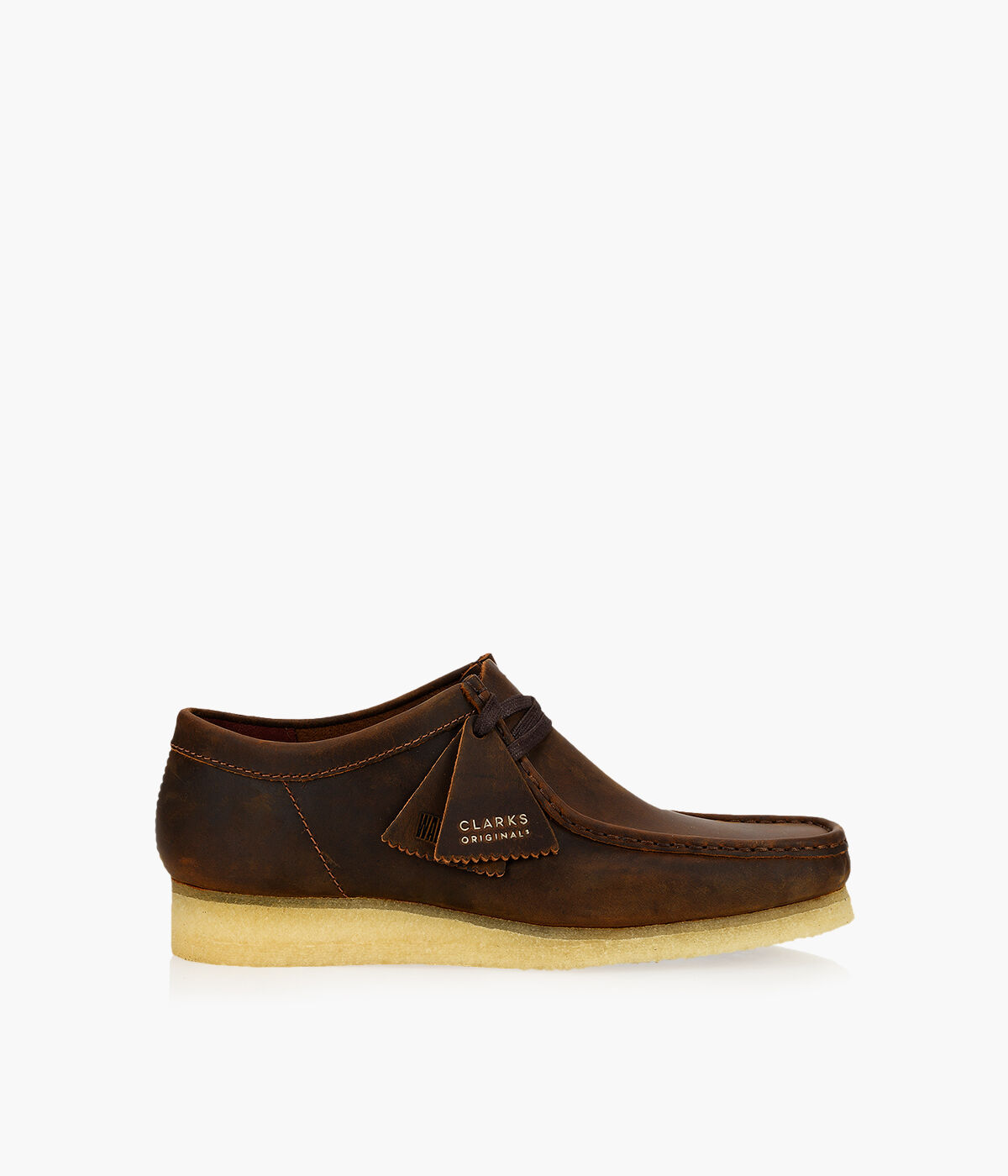 Brown suede wallabee sales clarks