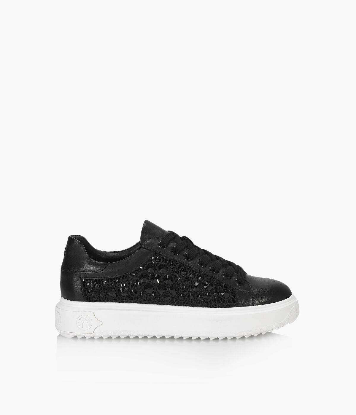 Dressy black outlet sneakers womens