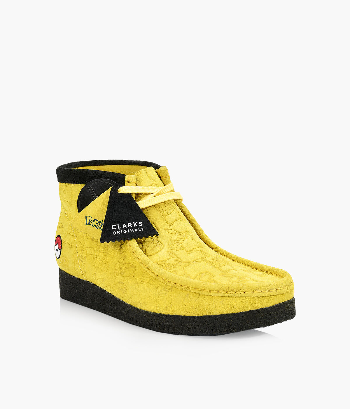 CLARKS ORIGINALS WALLABEE BOOT POKEMON Suede Browns Shoes