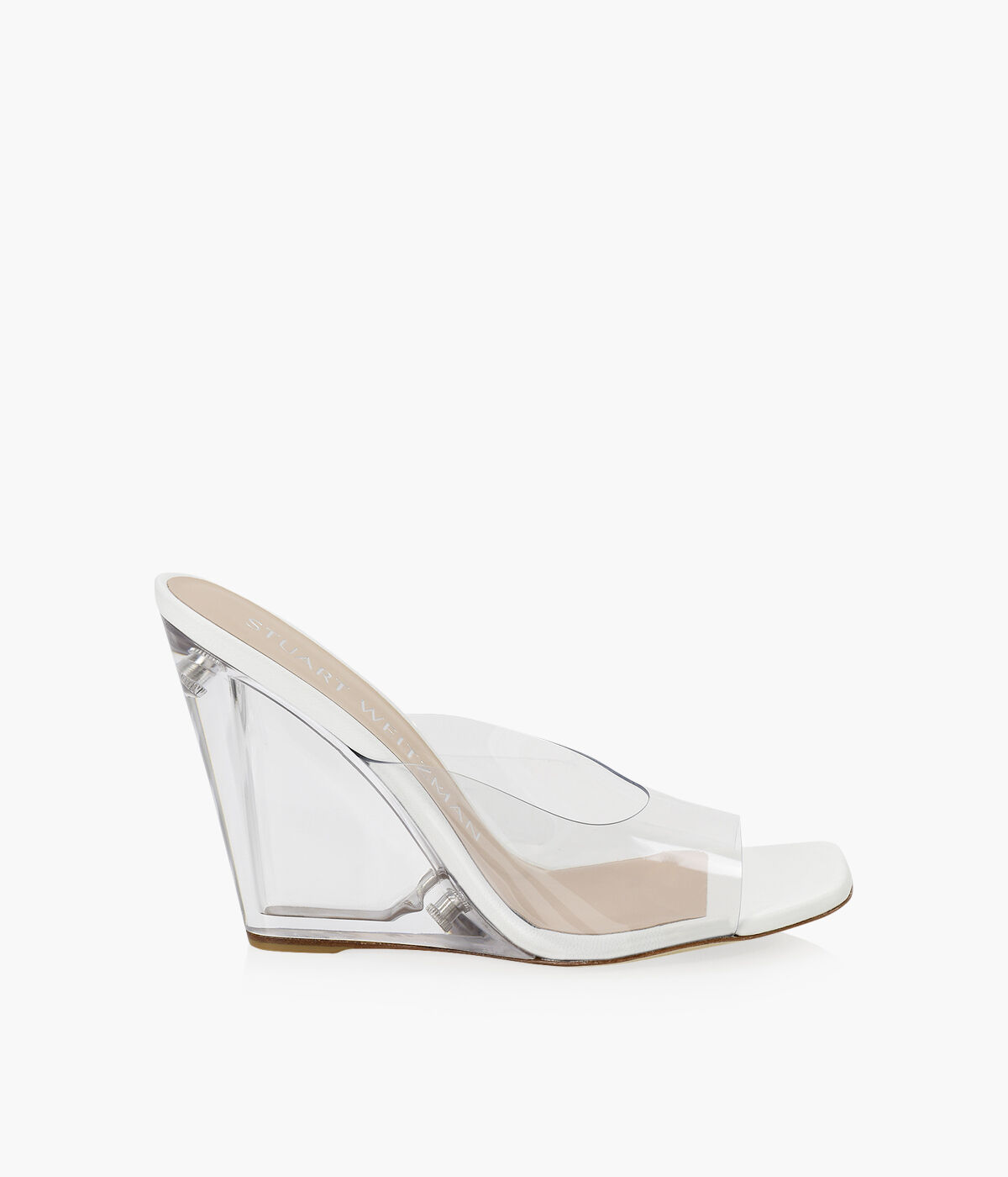 Lucite wedge shoes clearance