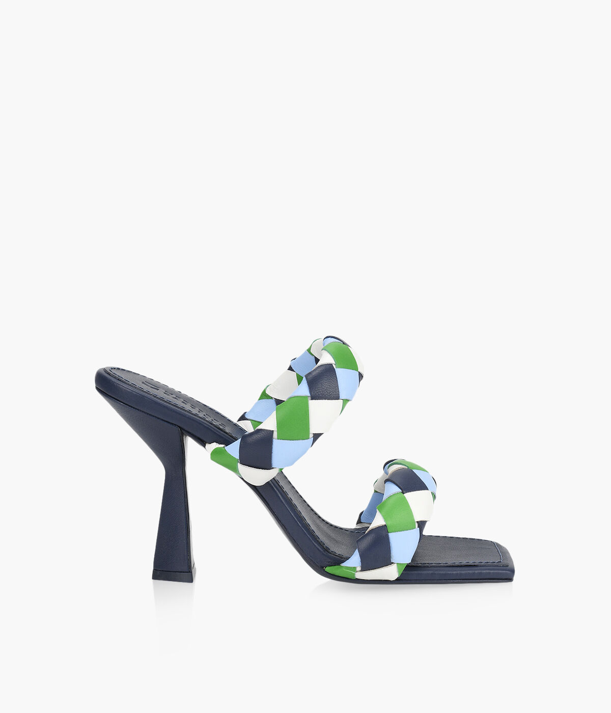 MERCEDES CASTILLO CHLOE HIGH Multicolour Leather Browns Shoes