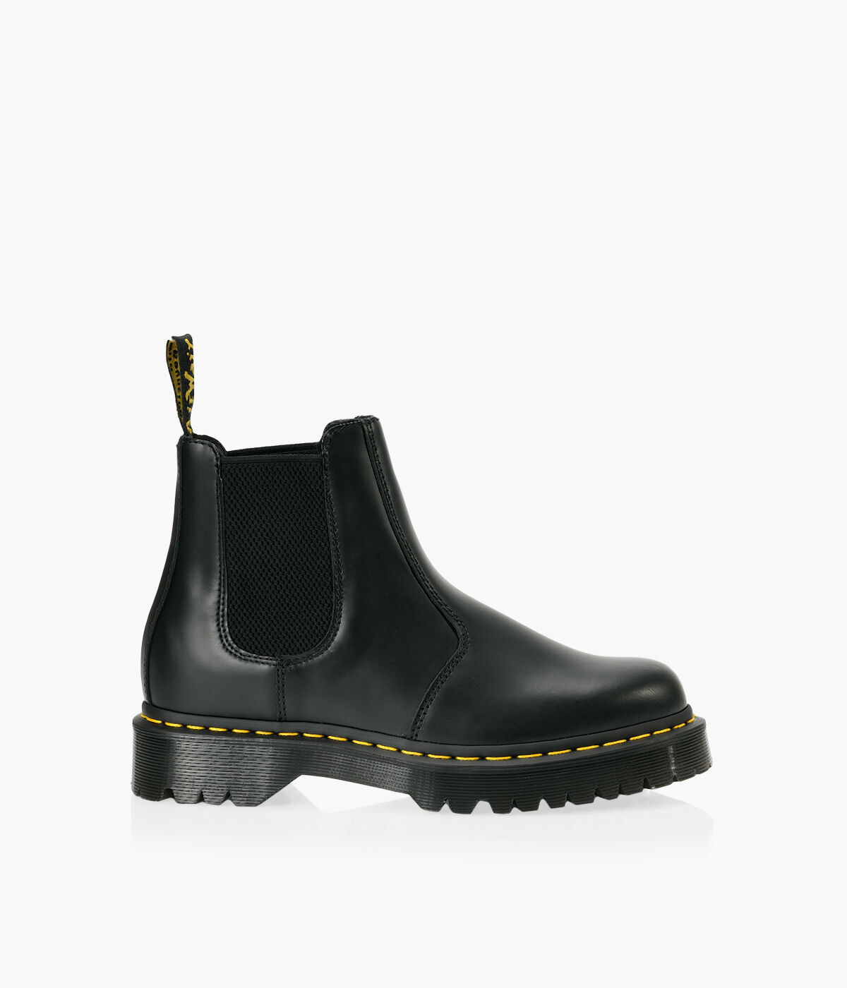 DR. MARTENS 2976 BEX CHELSEA BOOTS Black Leather Browns Shoes