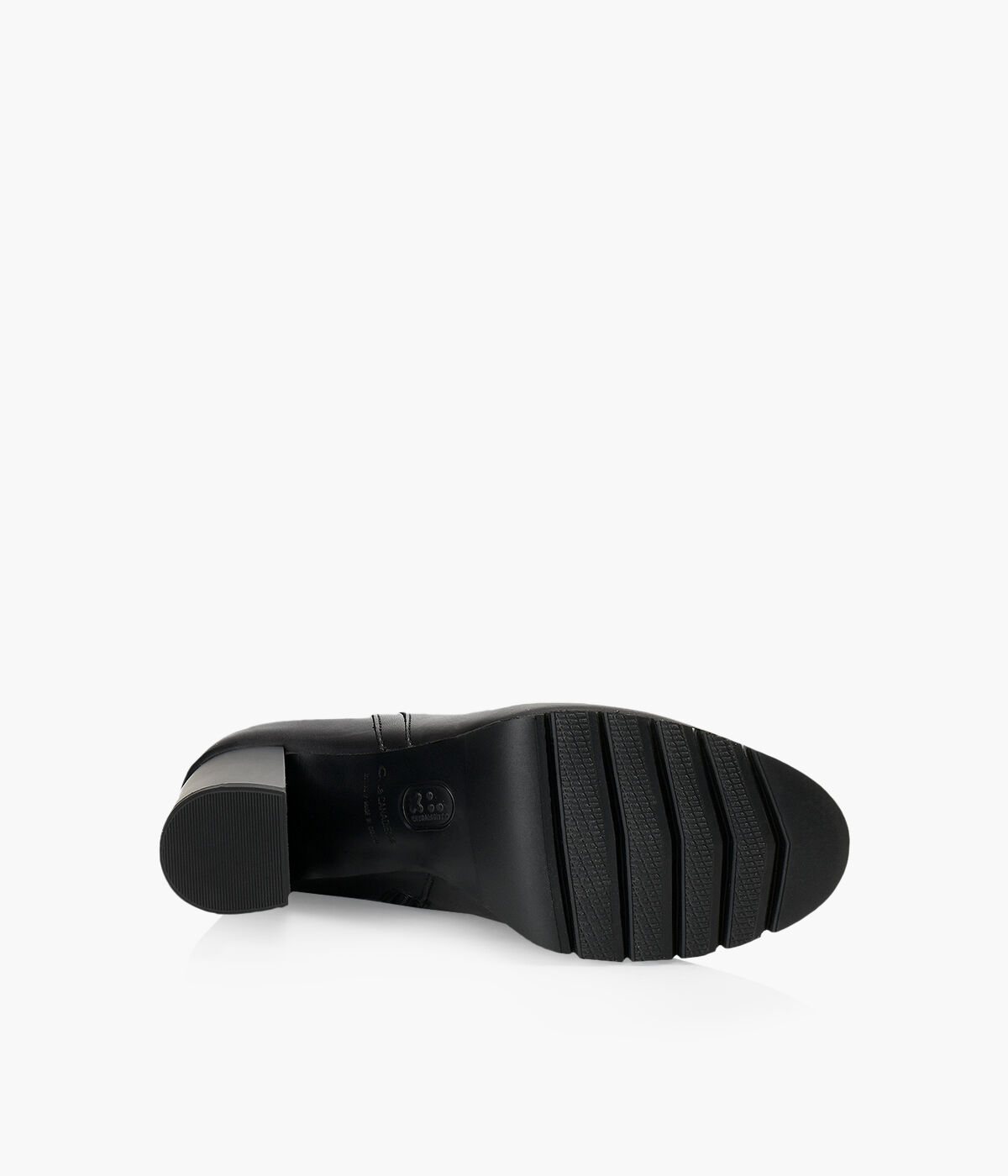 LA CANADIENNE MEG Black Leather Browns Shoes