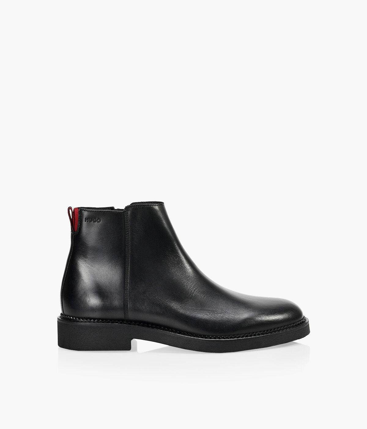 Hugo boss sales zip boots