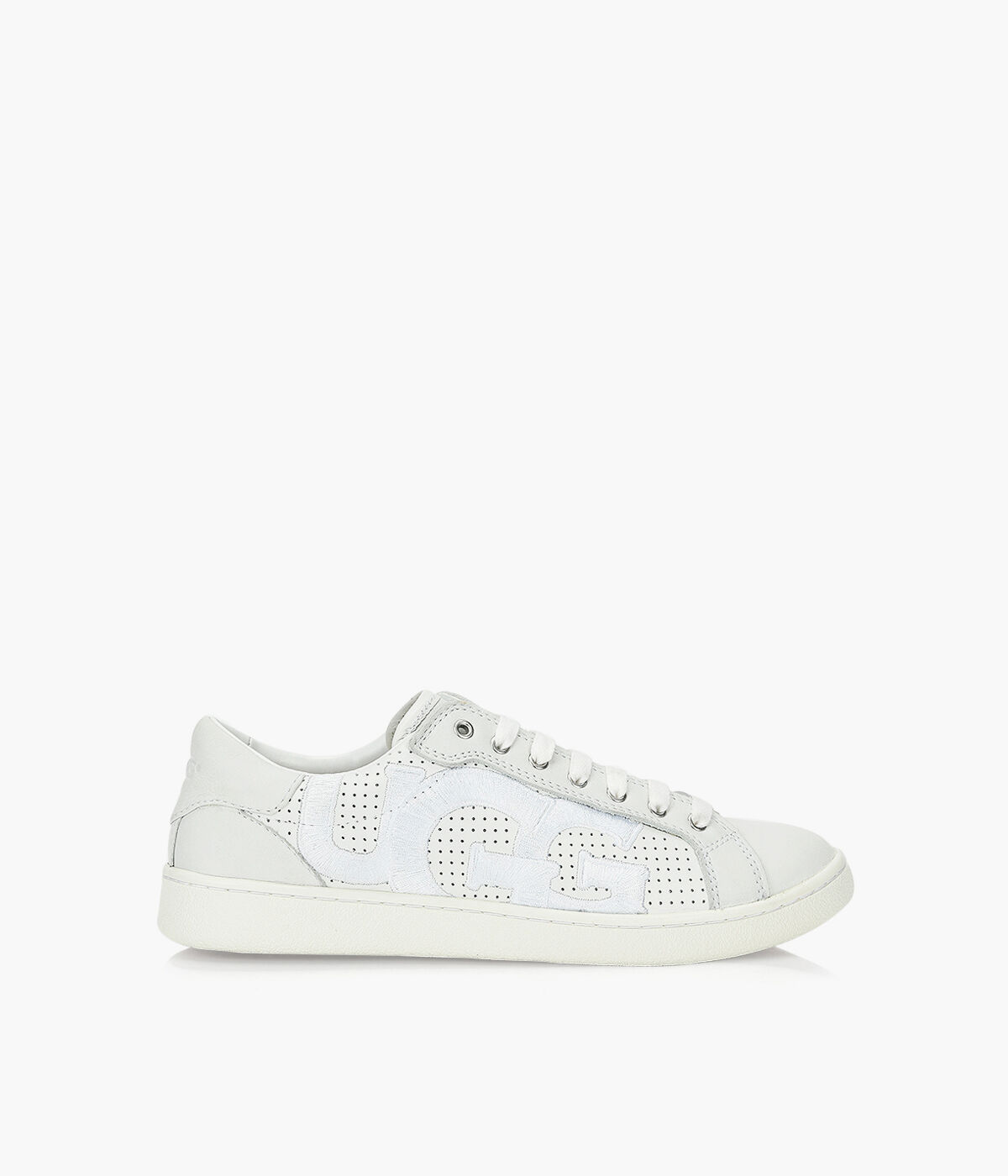 ugg milo sneakers white leather