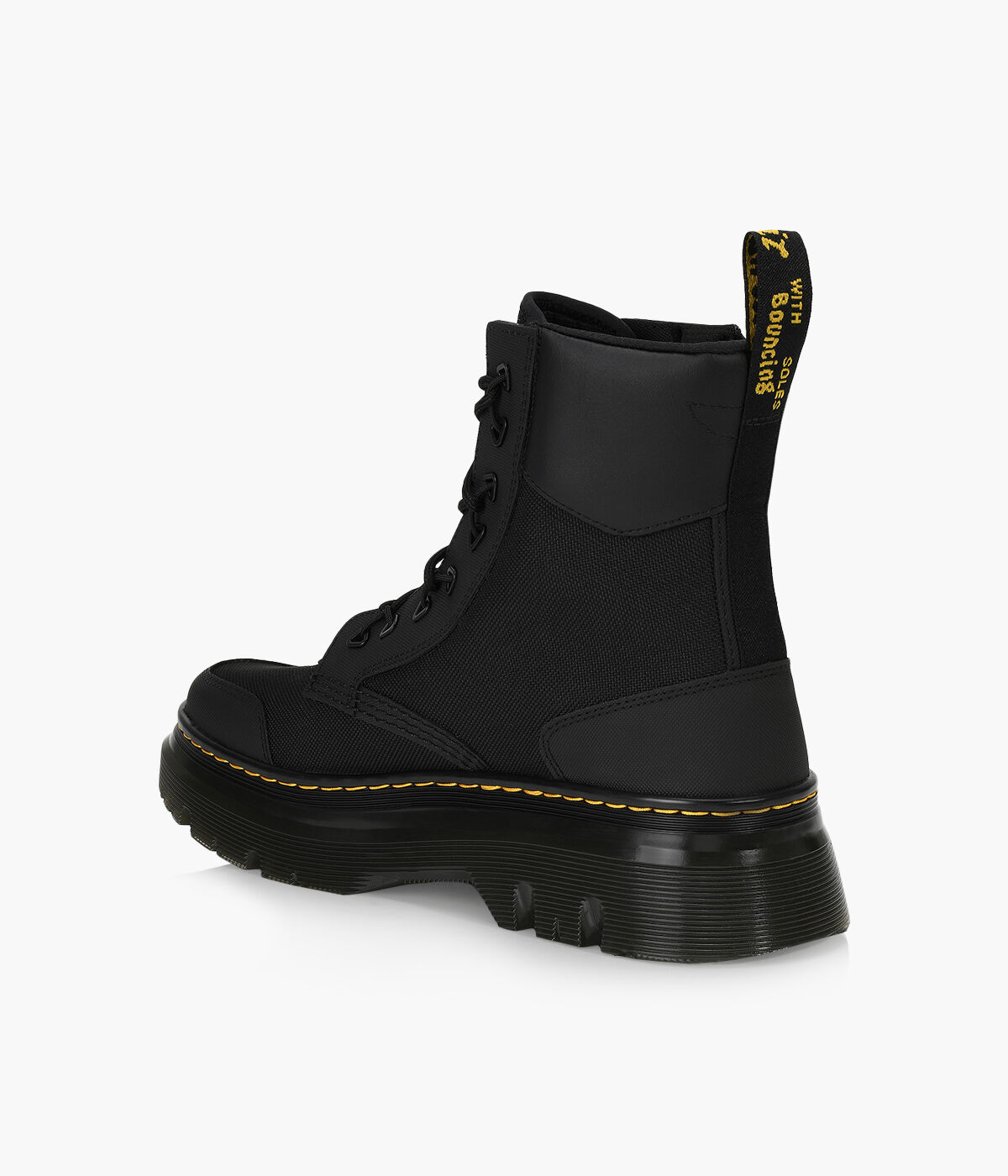 DR. MARTENS TARIK II Black Fabric Browns Shoes