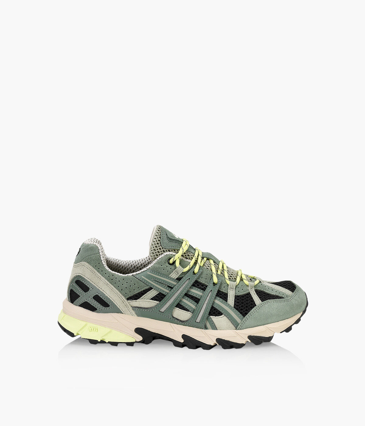 Khaki asics shop