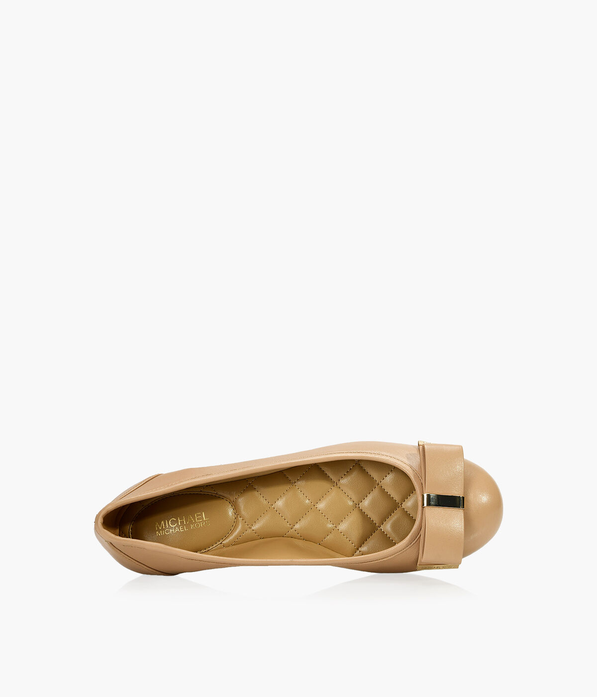 MICHAEL MICHAEL KORS KIERA BALLET FLEX Leather Browns Shoes