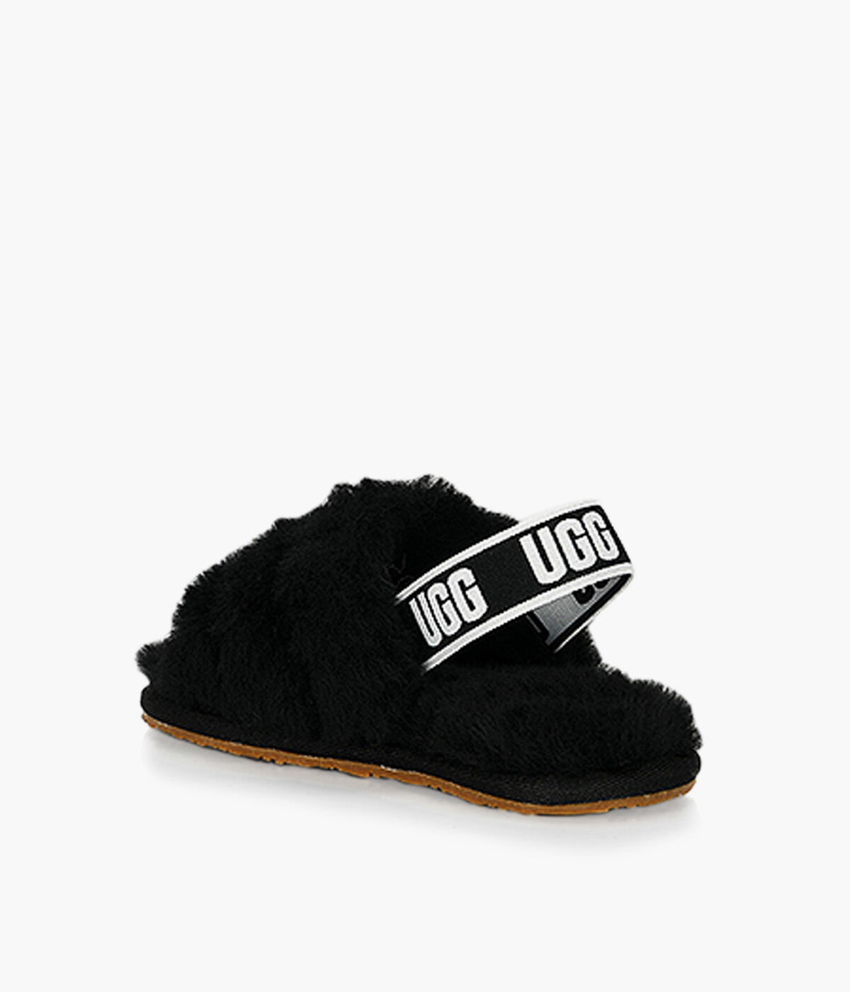 ugg black fluff yeah slides