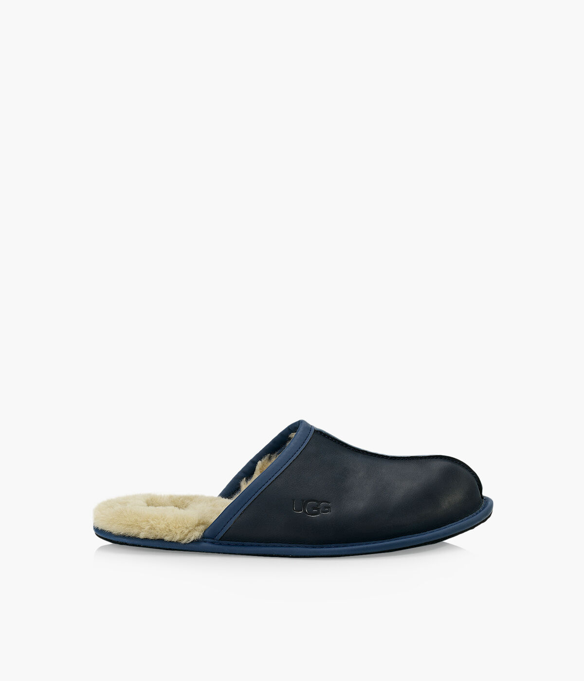 UGG SCUFF LEATHER Blue Patent Leather Browns Shoes