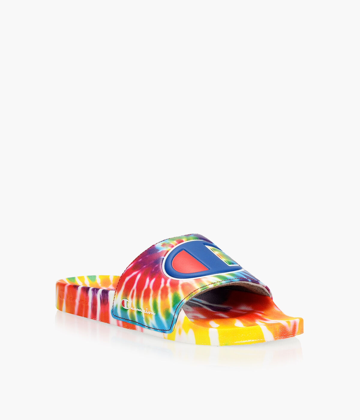 Champion slides sales tie dye