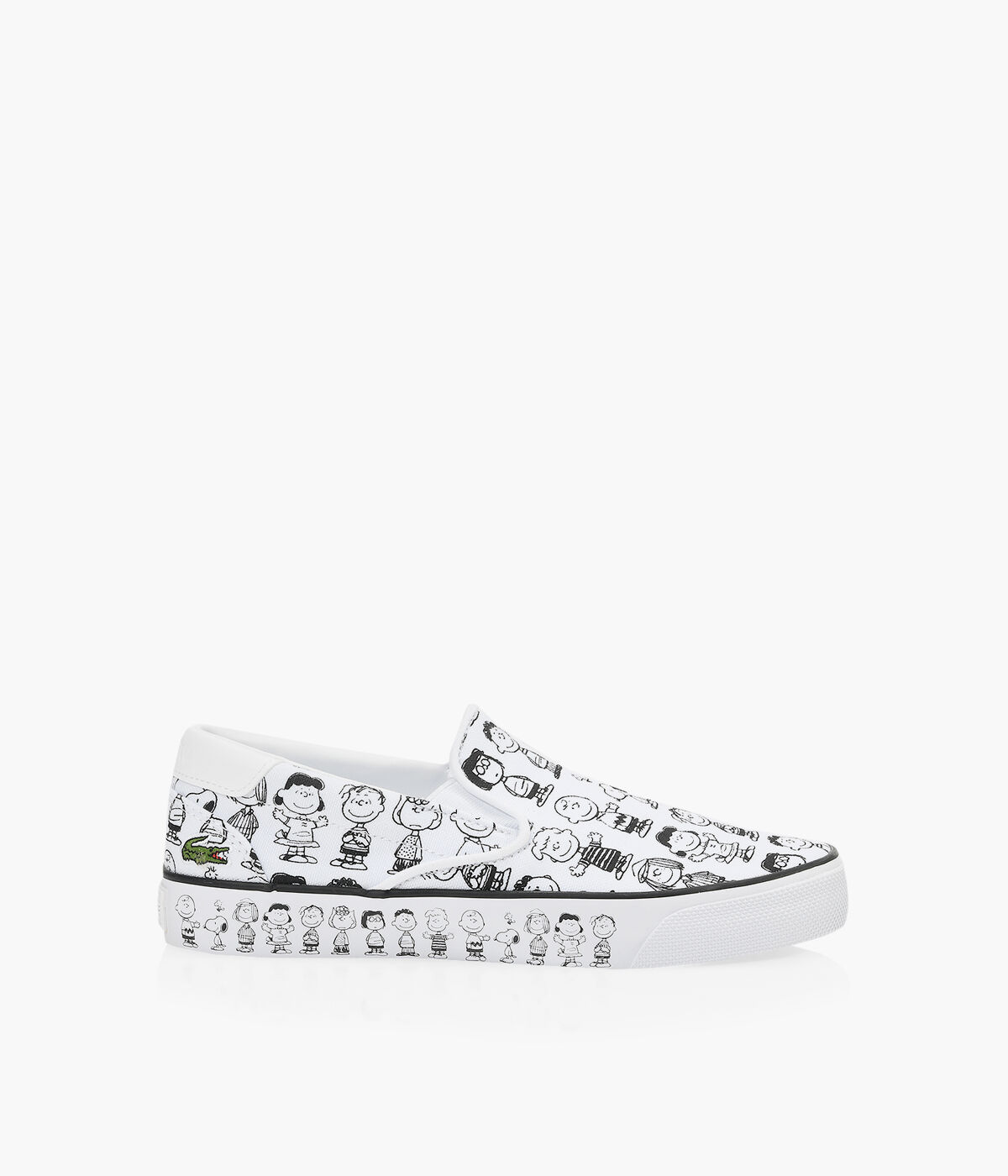 LACOSTE JUMP SERVE SLIP CANVAS LACOSTE X PEANUTS White Colour