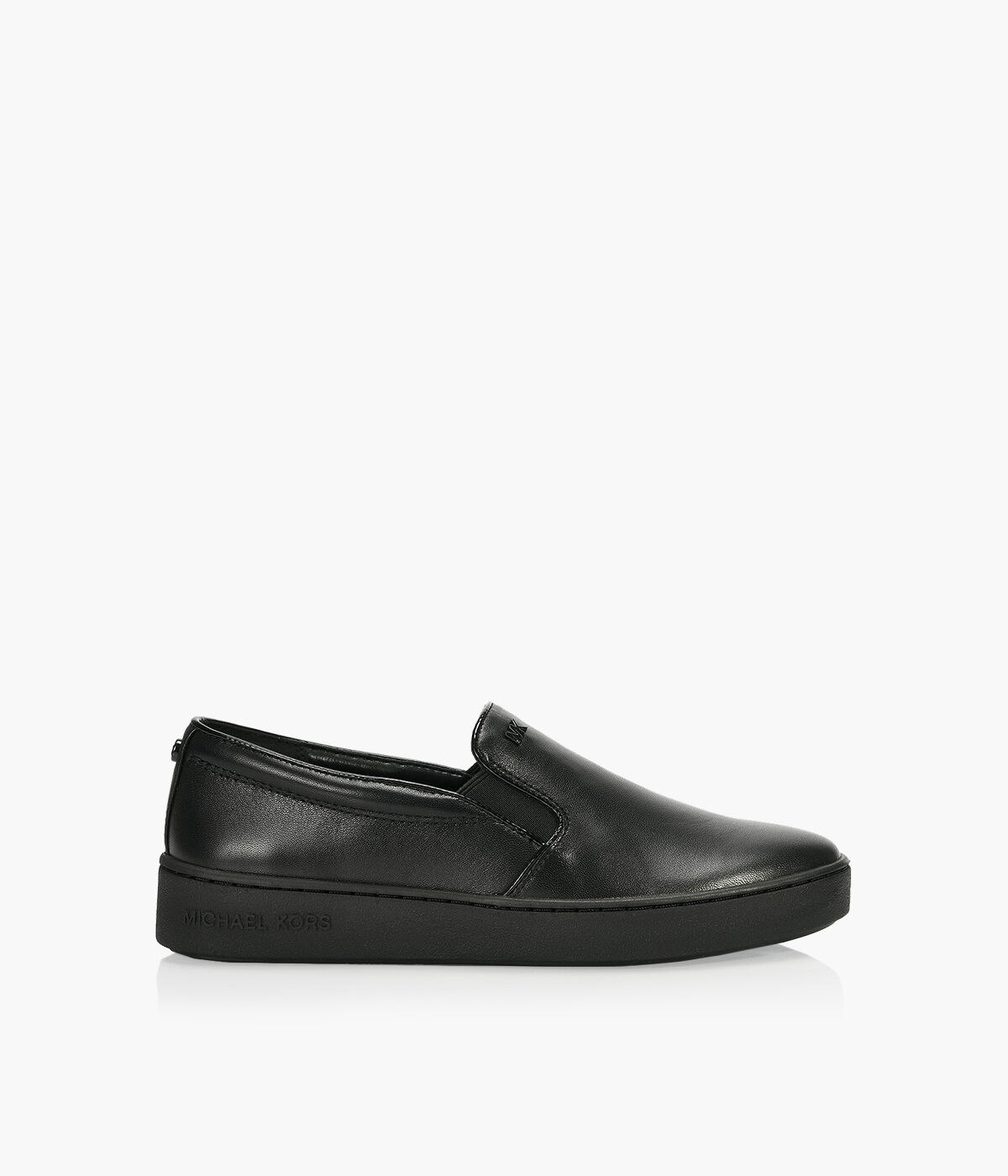 MICHAEL MICHAEL KORS KEATON SLIP ON SNEAKER Black Leather
