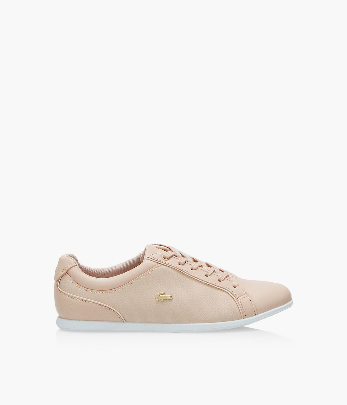 lacoste women's rey lace leather sneakers