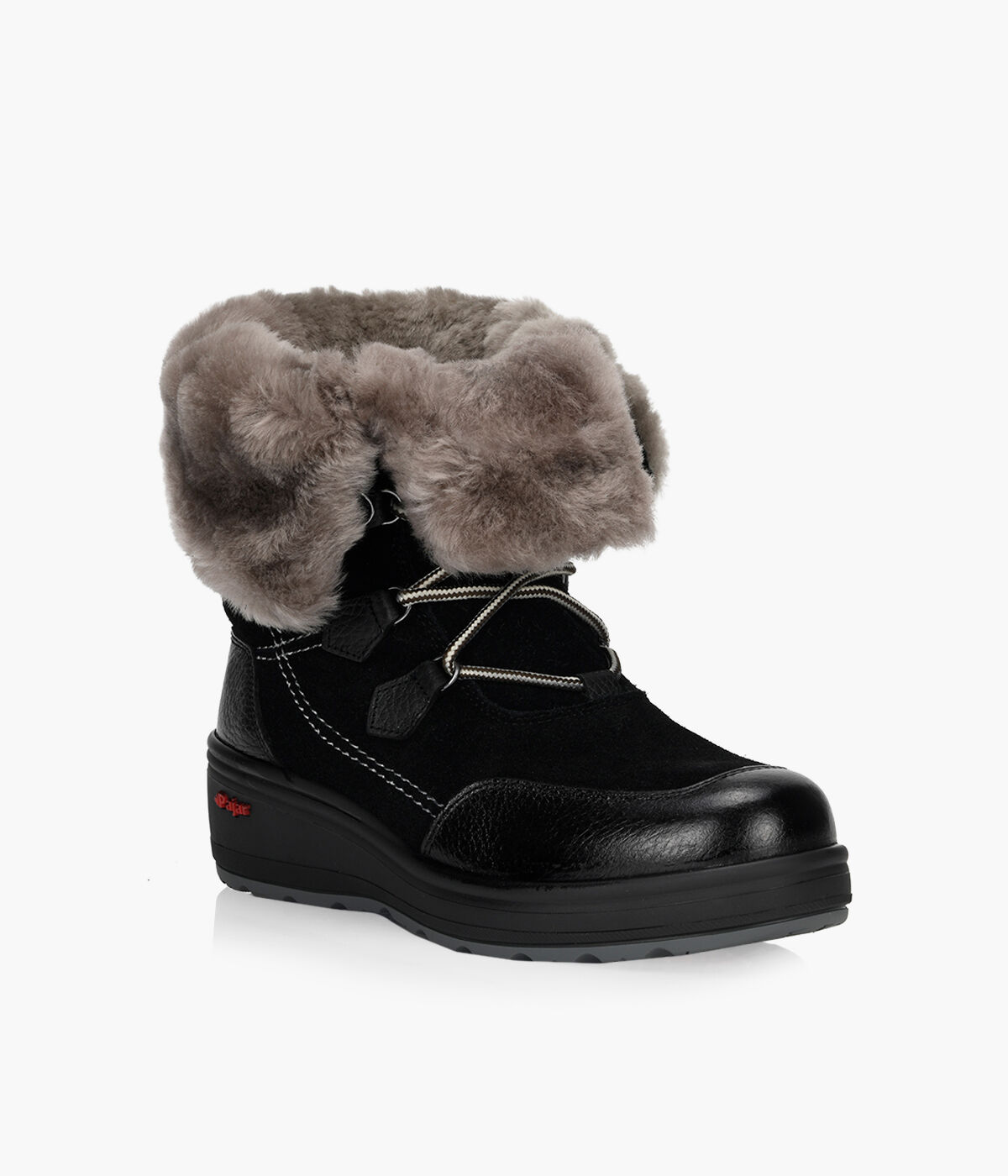 PAJAR VALERIE X Black Suede Browns Shoes