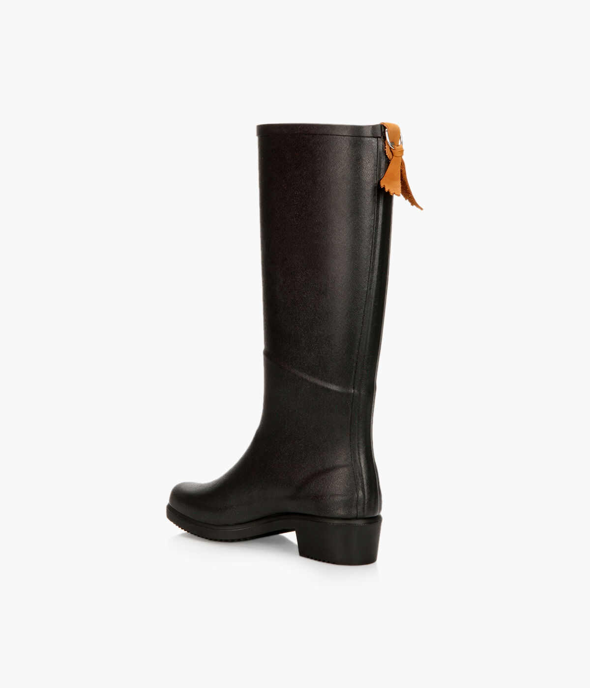AIGLE MISS JULIETTE A Black Rubber Browns Shoes
