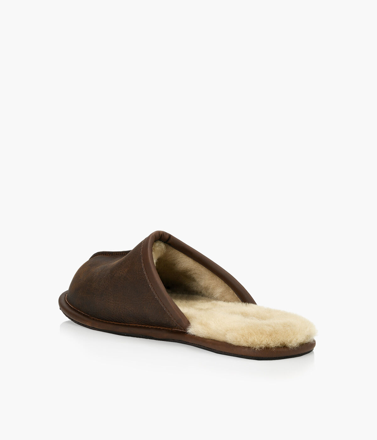 UGG SCUFF LEATHER Leather Browns Shoes