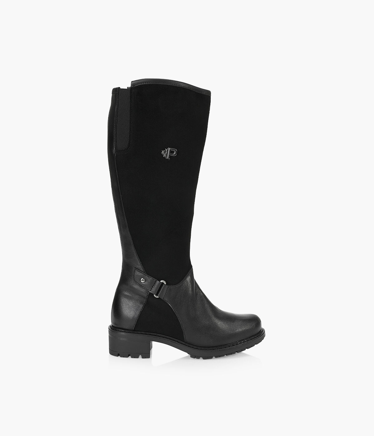 PAJAR CARRY Black Suede Browns Shoes
