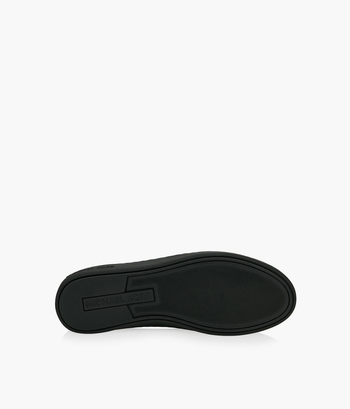 MICHAEL MICHAEL KORS SKYLER SLIP ON Black Leather Browns Shoes