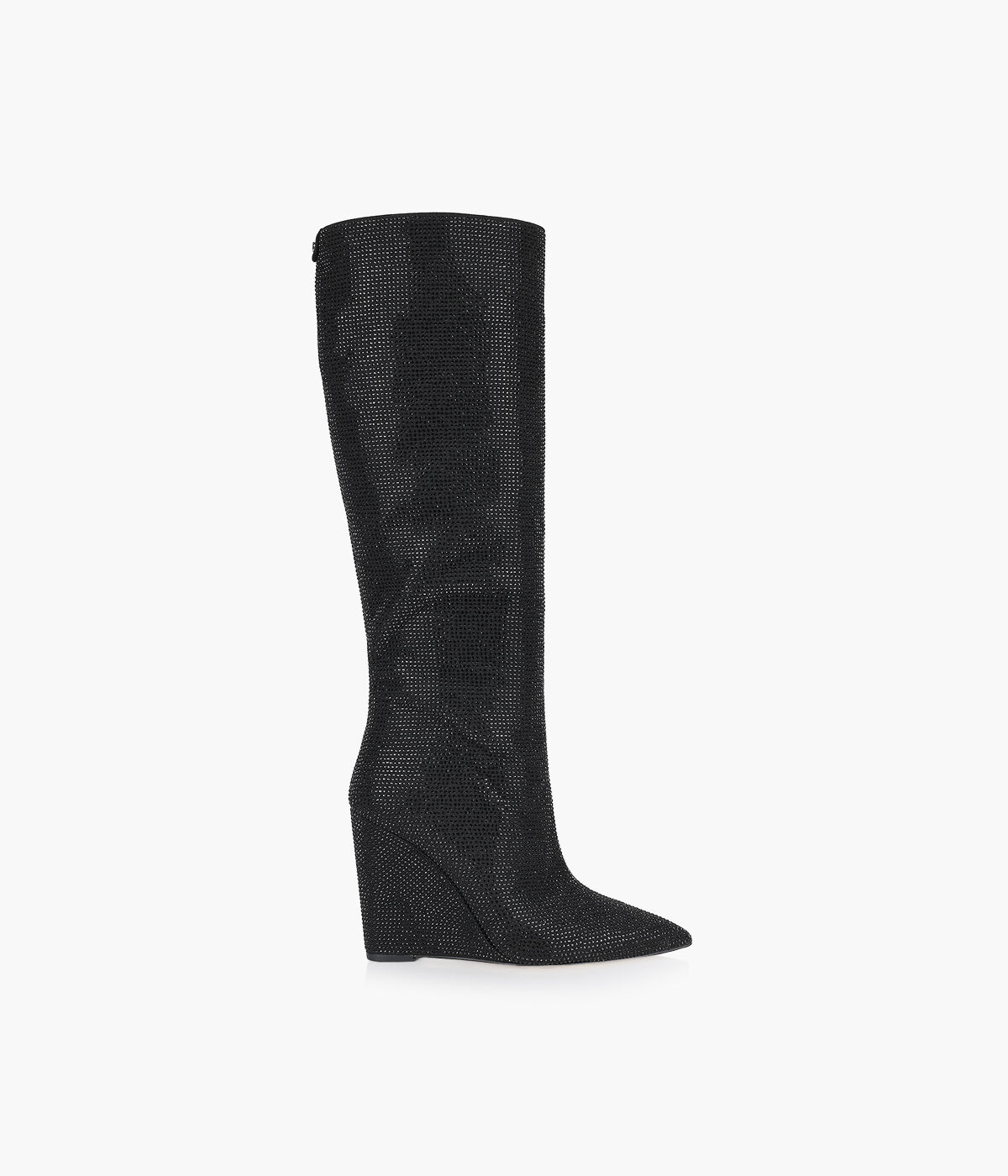 Michael kors black knee high boots hotsell