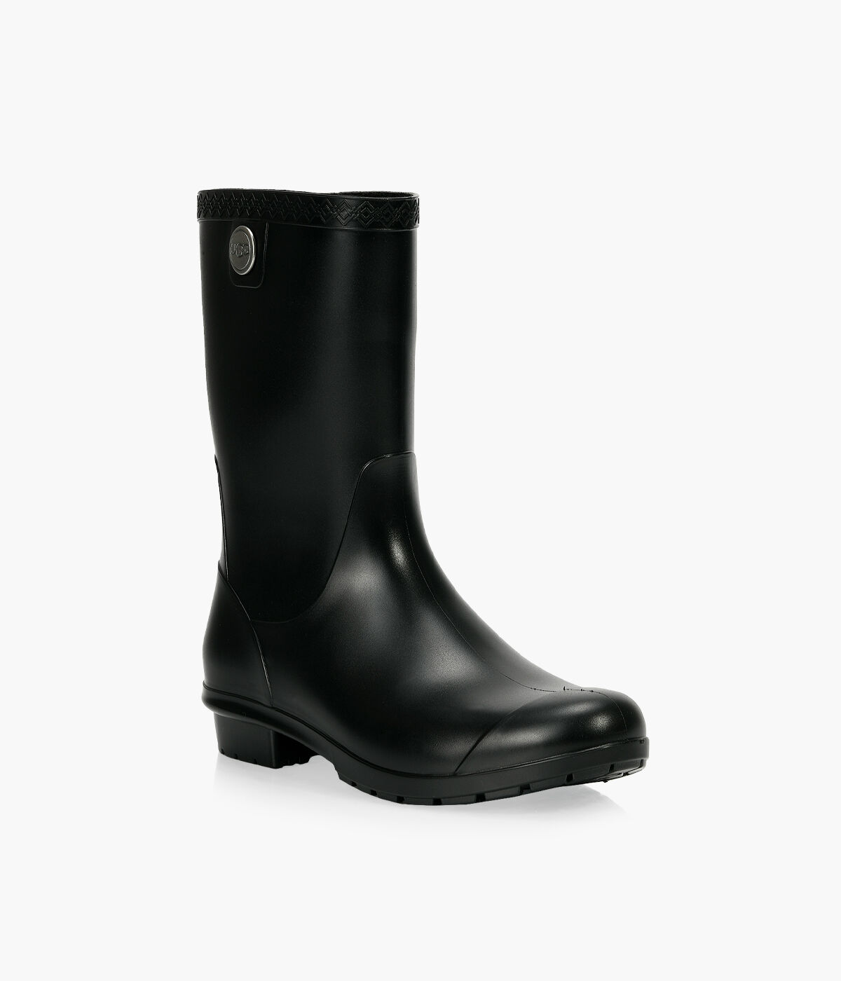 UGG SIENNA MATTE Black Rubber Browns Shoes