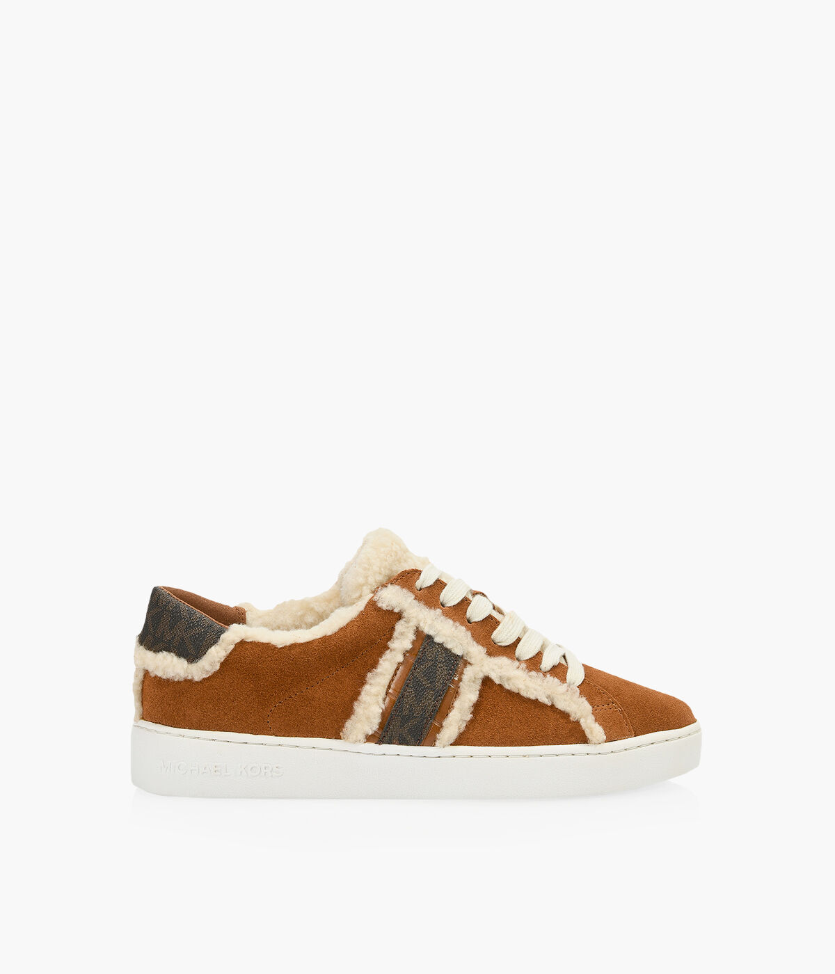 Michael kors irving stripe lace up sneakers new arrivals