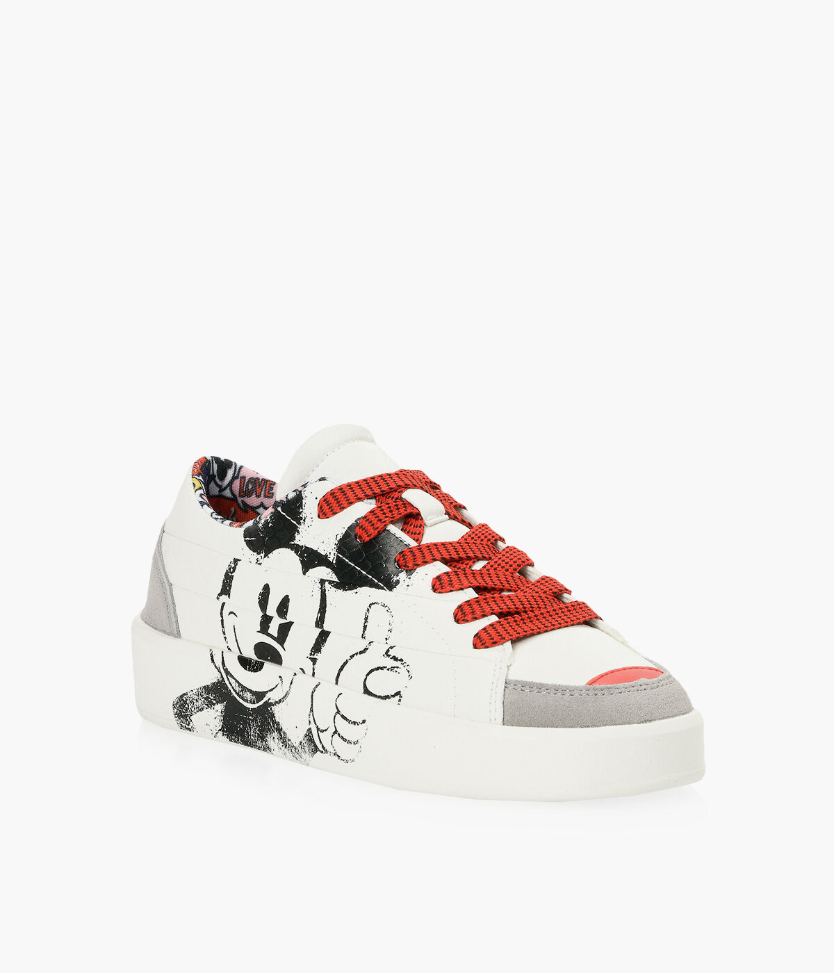 Desigual mickey on sale mouse sneakers