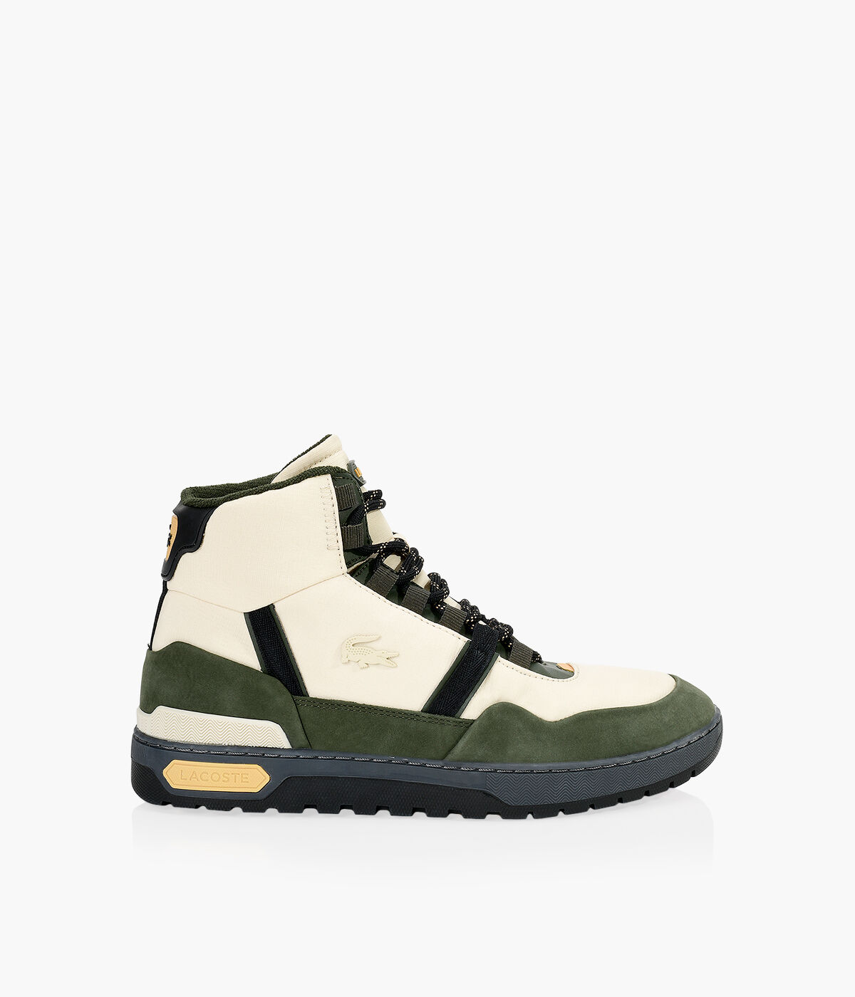 Mens lacoste trainer boots deals
