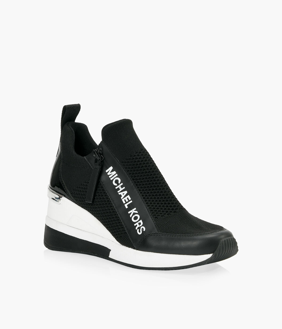 Michael kors black trainers sale sale