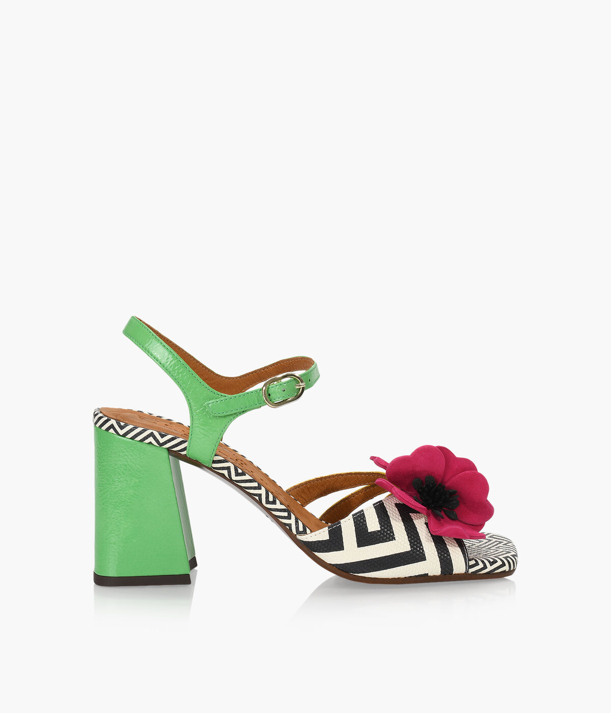 CHIE MIHARA PIROTA Multicolour Leather Browns Shoes
