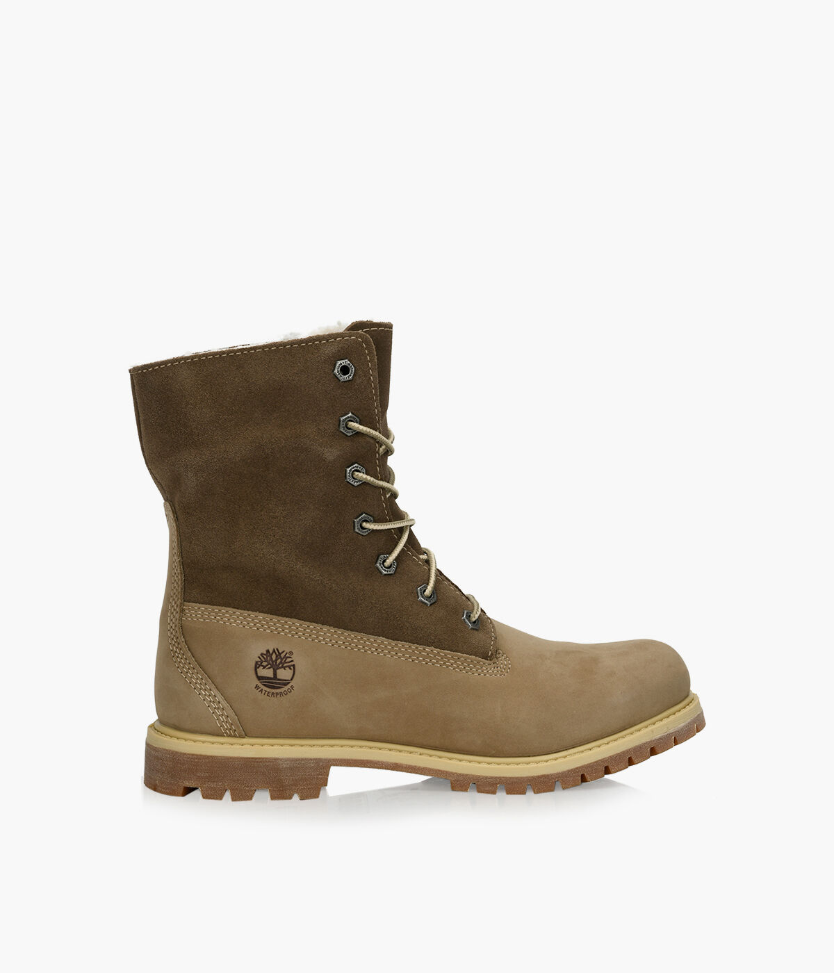 TIMBERLAND TEDDY FLEECE Nubuck Browns Shoes