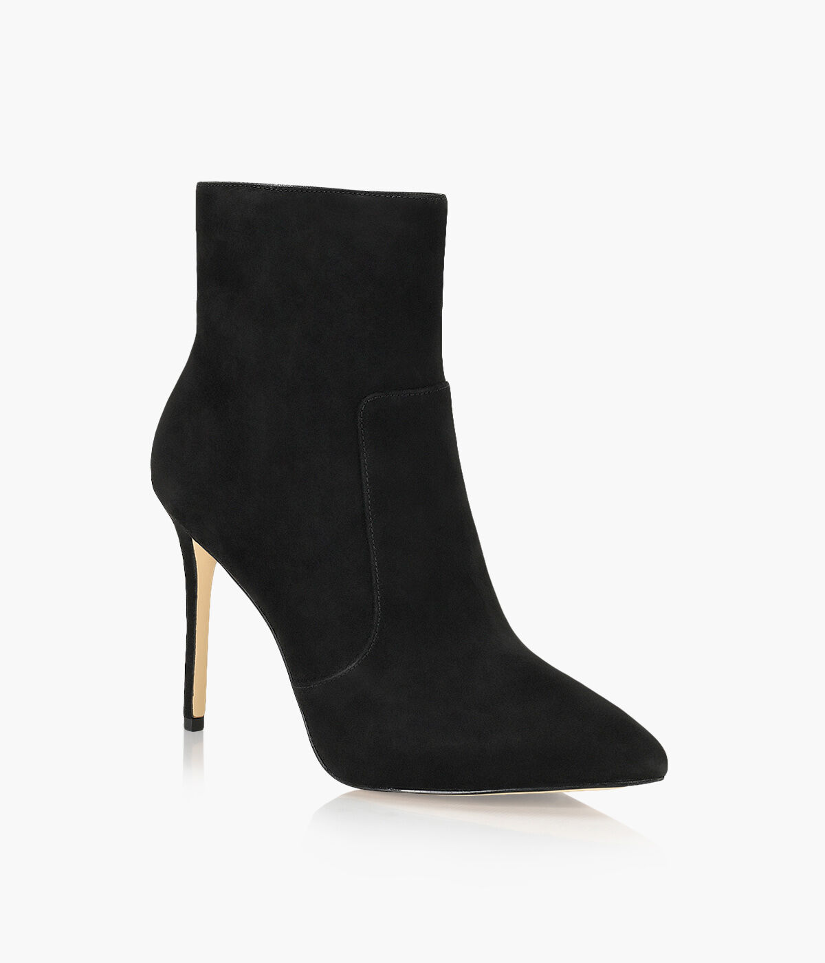 Black bootie stiletto heel outlet
