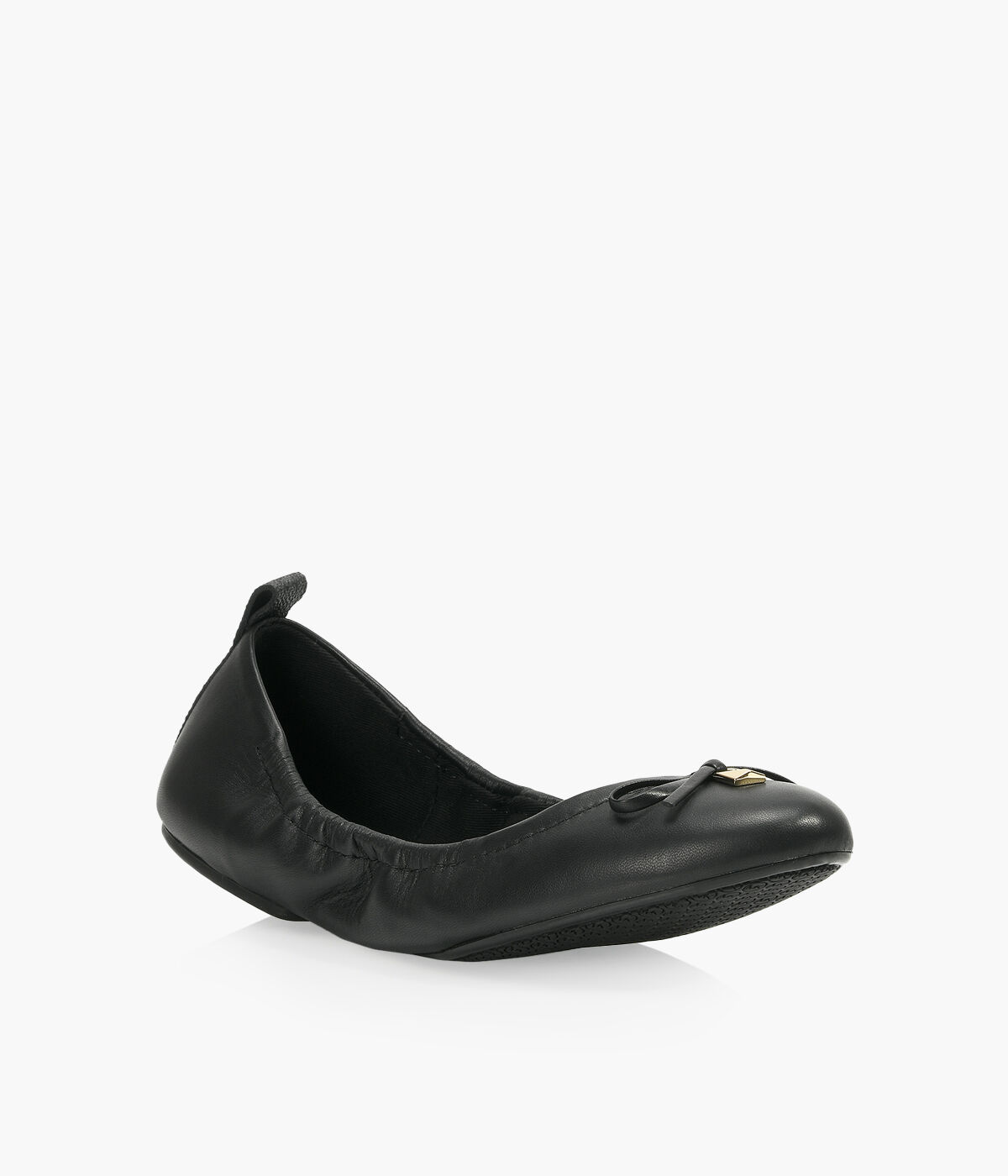 MICHAEL MICHAEL KORS JULIETTE FLAT Black Leather Browns Shoes