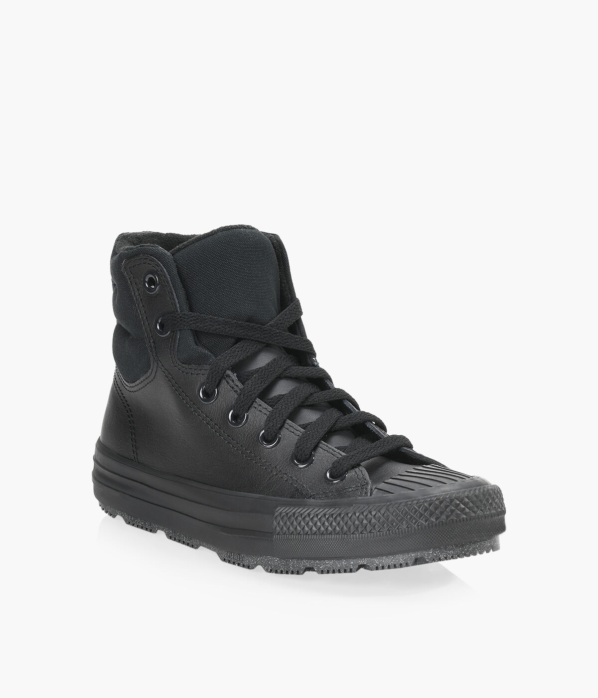 Kids black new arrivals leather converse boots